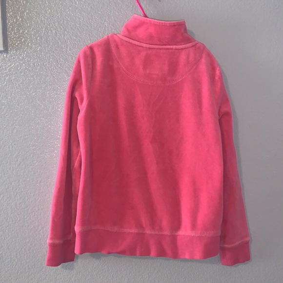 Ruby Moon Pink Velour girls 7/8 soft full zip up sweatshirt - Picture 5 of 6